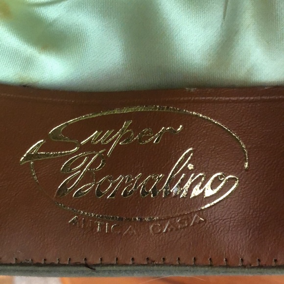 Punti Authentic beautifully made Borsalino sage colored hat - Picture 5 of 9